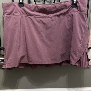 Lululemon Athletica Dusty Rose Mini Skort 12
